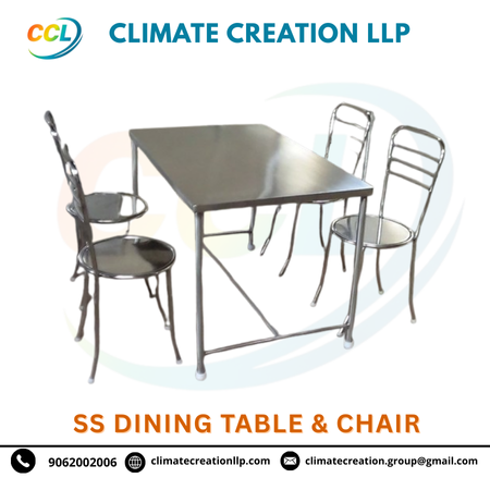 ss dining table & chair ss dining table & chair