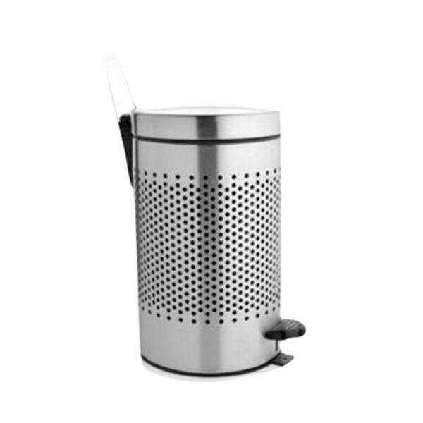 ss dustbin with open close lid